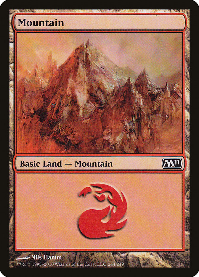 Mountain (244) [Magic 2011] | PLUS EV GAMES 