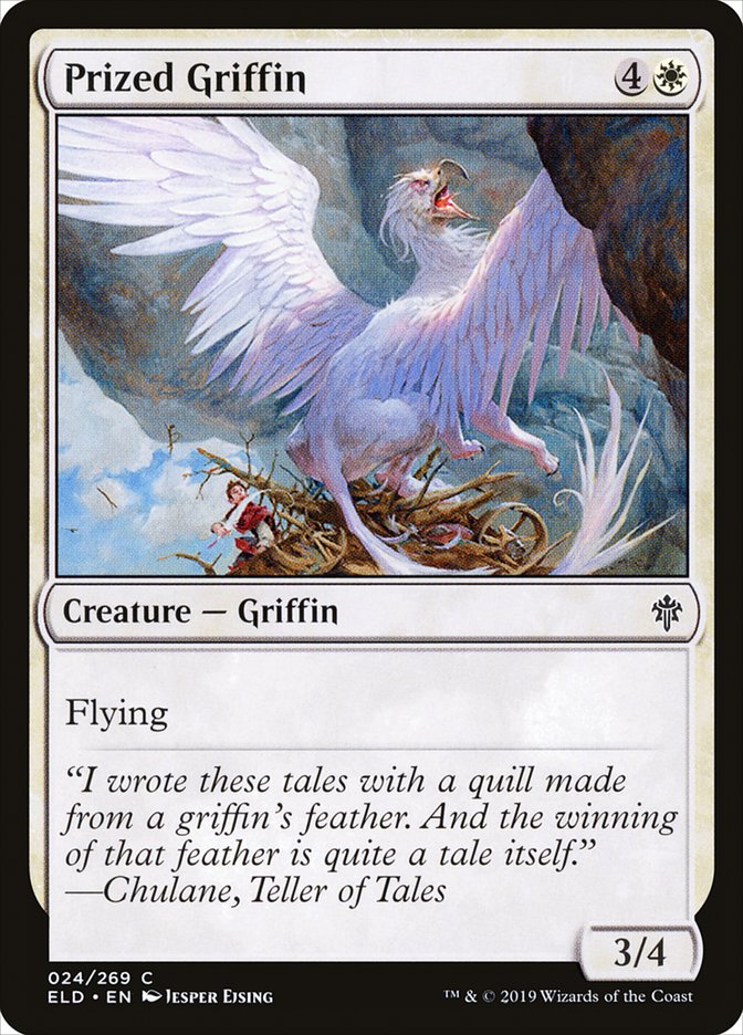 Prized Griffin [Throne of Eldraine] | PLUS EV GAMES 