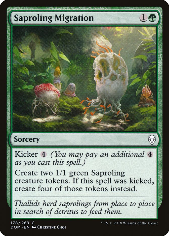 Saproling Migration [Dominaria] | PLUS EV GAMES 