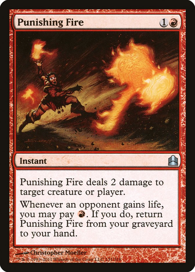 Punishing Fire [Commander 2011] | PLUS EV GAMES 