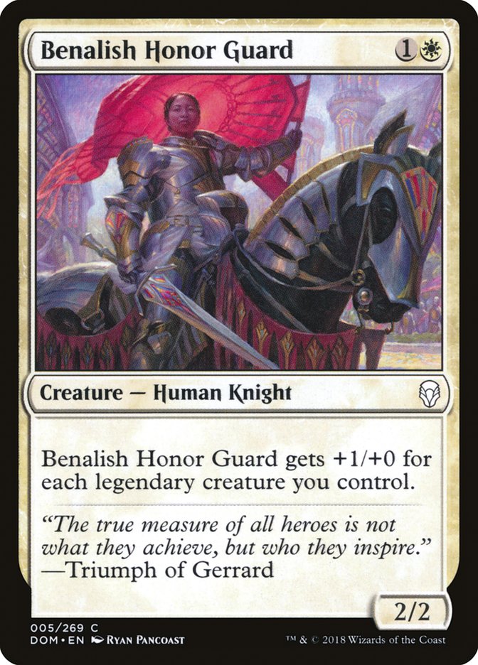 Benalish Honor Guard [Dominaria] | PLUS EV GAMES 