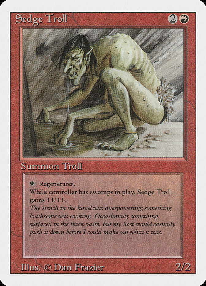 Sedge Troll [Revised Edition] | PLUS EV GAMES 