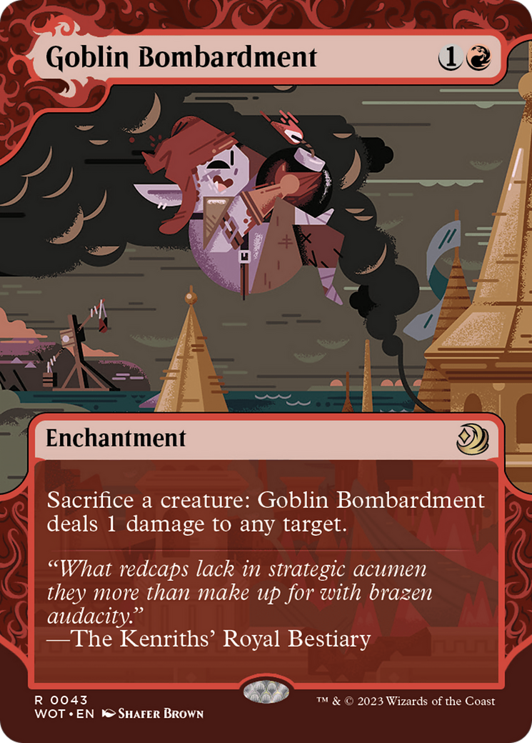 Goblin Bombardment [Wilds of Eldraine: Enchanting Tales] | PLUS EV GAMES 
