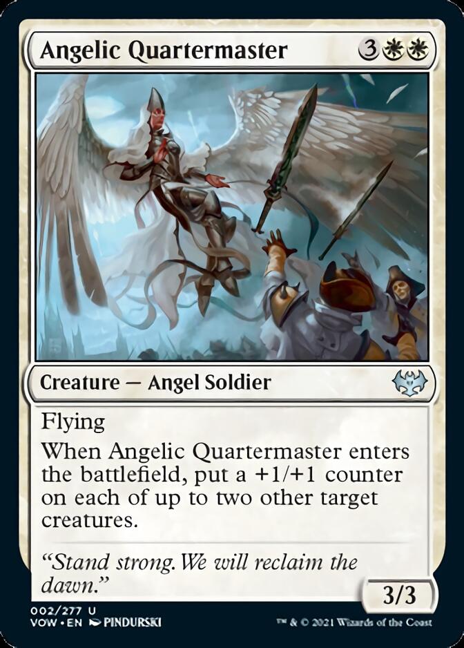 Angelic Quartermaster [Innistrad: Crimson Vow] | PLUS EV GAMES 