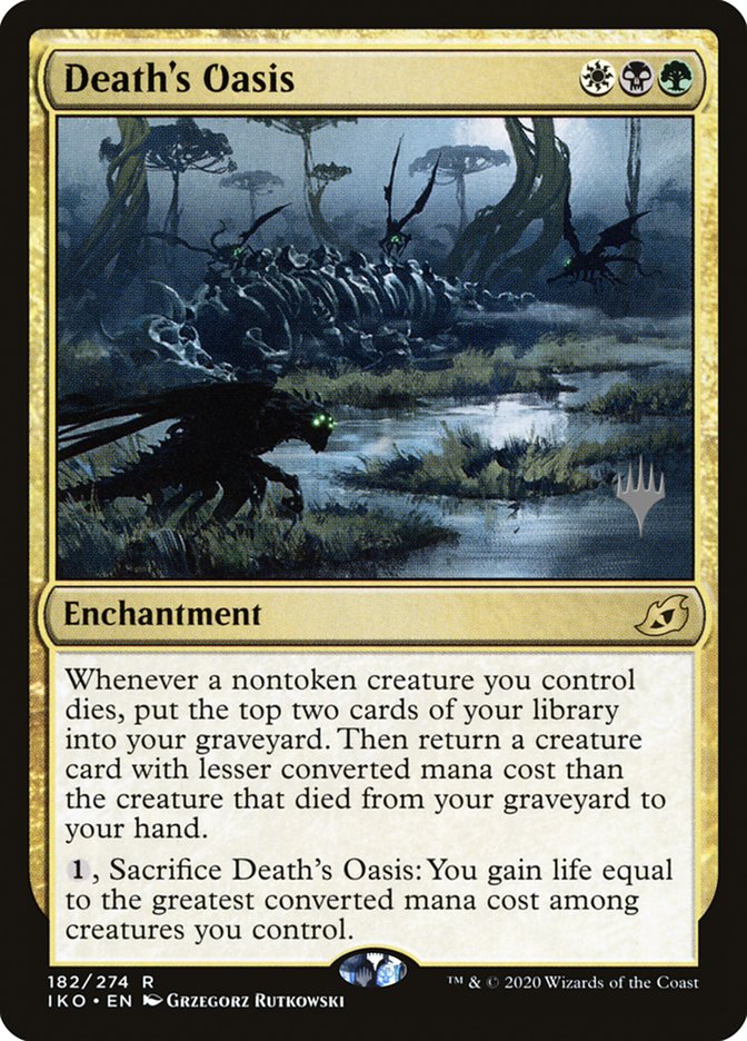 Death's Oasis (Promo Pack) [Ikoria: Lair of Behemoths Promos] | PLUS EV GAMES 