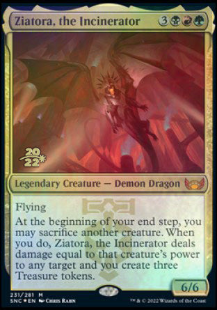 Ziatora, the Incinerator [Streets of New Capenna Prerelease Promos] | PLUS EV GAMES 