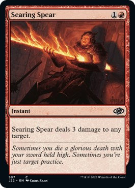 Searing Spear [Jumpstart 2022] | PLUS EV GAMES 