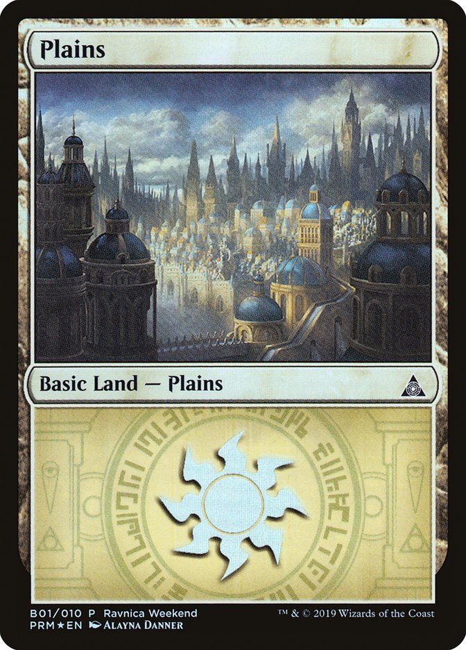 Plains (B01) [Ravnica Allegiance Guild Kit] | PLUS EV GAMES 