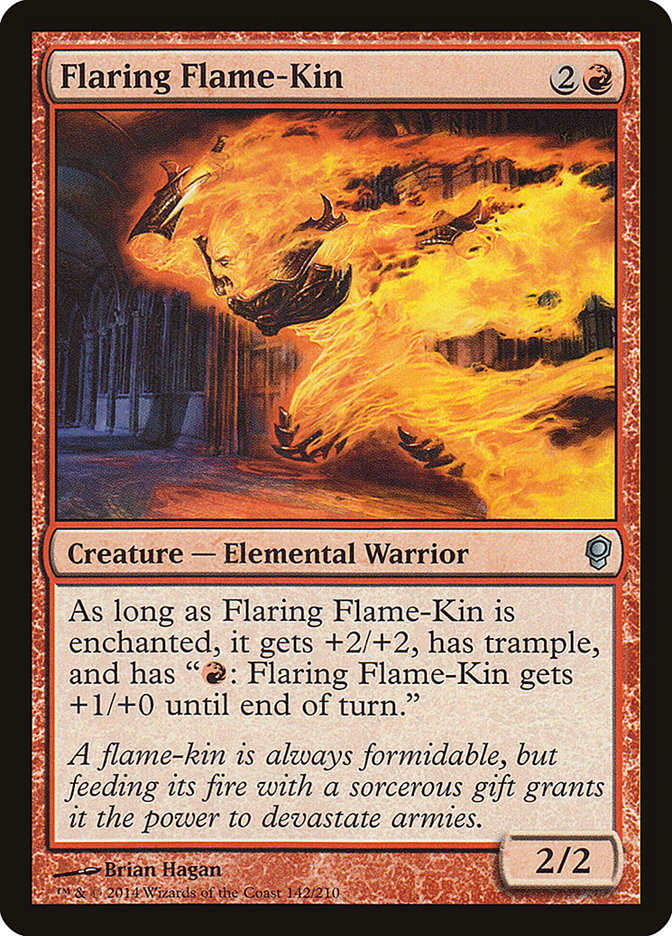 Flaring Flame-Kin [Conspiracy] | PLUS EV GAMES 