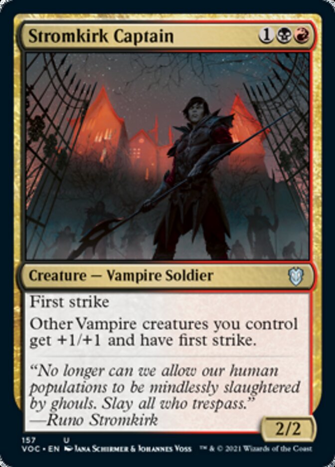 Stromkirk Captain [Innistrad: Crimson Vow Commander] | PLUS EV GAMES 