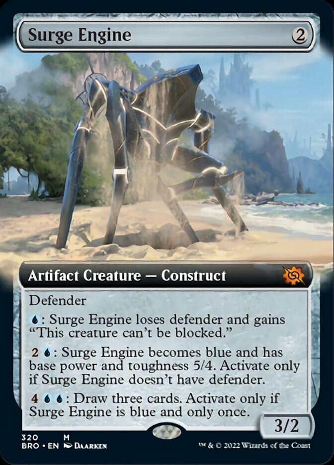 Surge Engine (Extended Art) [The Brothers' War] | PLUS EV GAMES 