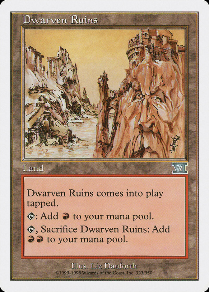 Dwarven Ruins [Classic Sixth Edition] | PLUS EV GAMES 
