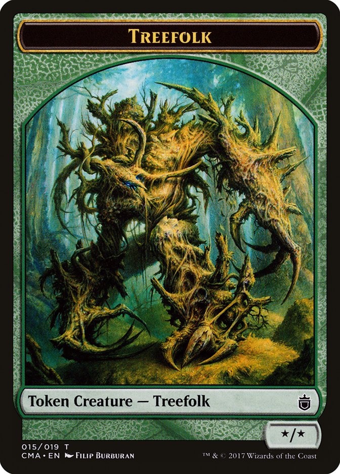 Treefolk [Commander Anthology Tokens] | PLUS EV GAMES 