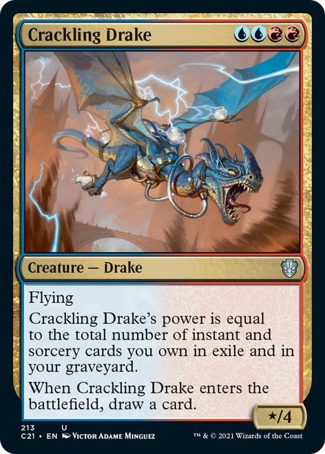 Crackling Drake [Commander 2021] | PLUS EV GAMES 