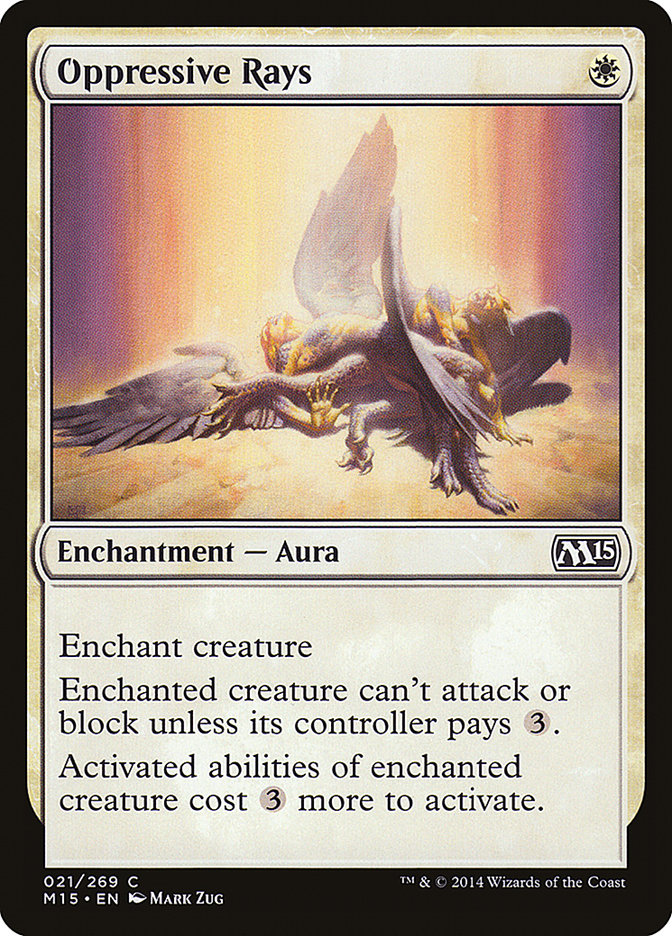 Oppressive Rays [Magic 2015] | PLUS EV GAMES 