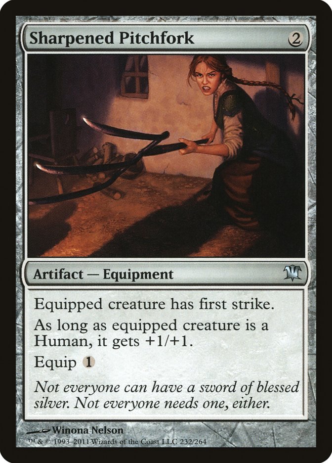 Sharpened Pitchfork [Innistrad] | PLUS EV GAMES 