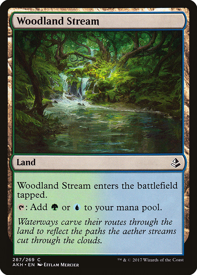 Woodland Stream [Amonkhet] | PLUS EV GAMES 