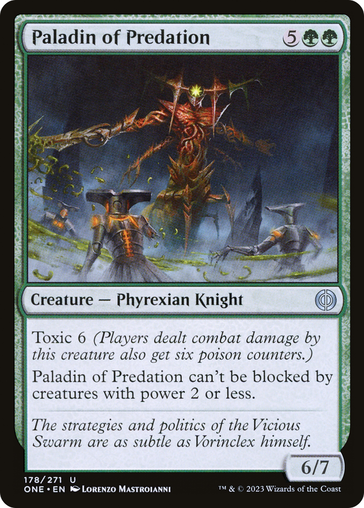 Paladin of Predation [Phyrexia: All Will Be One] | PLUS EV GAMES 