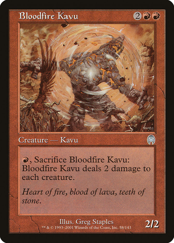 Bloodfire Kavu [Apocalypse] | PLUS EV GAMES 