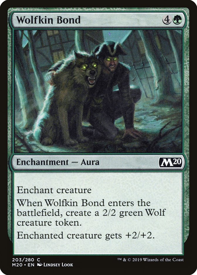 Wolfkin Bond [Core Set 2020] | PLUS EV GAMES 