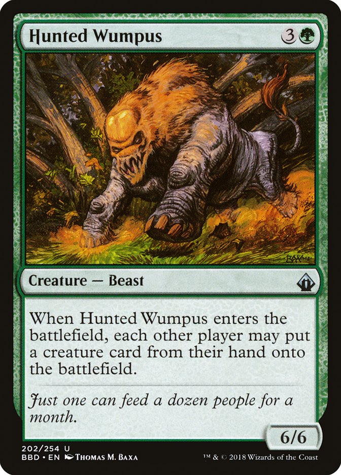 Hunted Wumpus [Battlebond] | PLUS EV GAMES 