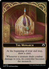 The Monarch // Shapeshifter Double-Sided Token [March of the Machine Commander Tokens] | PLUS EV GAMES 