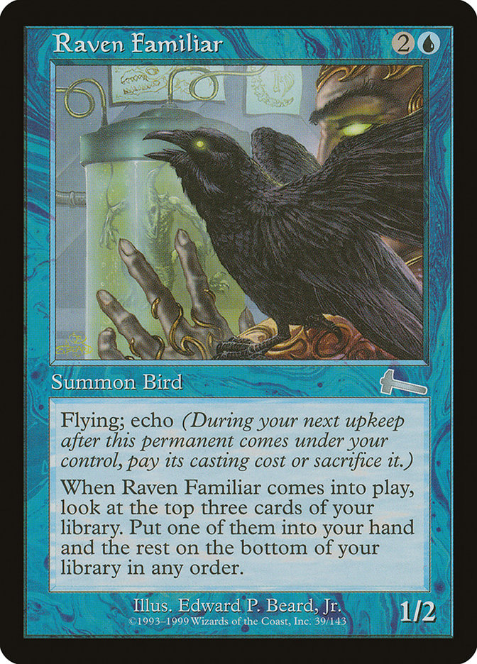 Raven Familiar [Urza's Legacy] | PLUS EV GAMES 