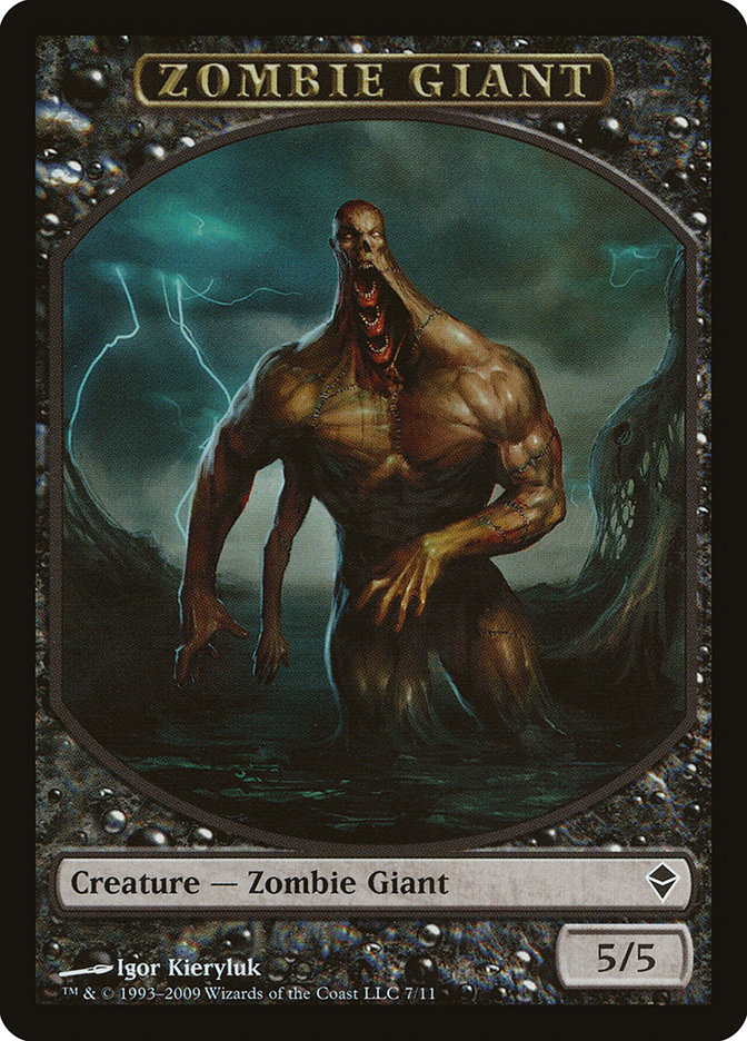 Zombie Giant [Zendikar Tokens] | PLUS EV GAMES 