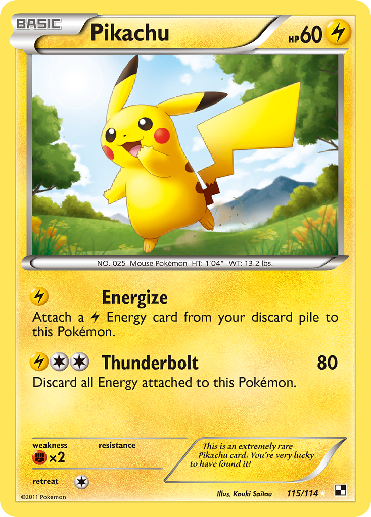 Pikachu [Black & White]
