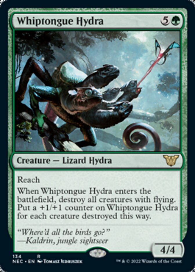 Whiptongue Hydra [Kamigawa: Neon Dynasty Commander] | PLUS EV GAMES 