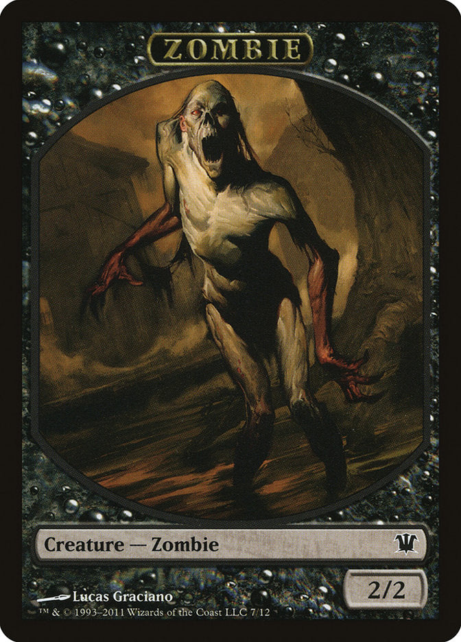 Zombie (7/12) [Innistrad Tokens] | PLUS EV GAMES 