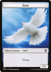 Bird // Cat Double-Sided Token [Phyrexia: All Will Be One Commander Tokens] | PLUS EV GAMES 