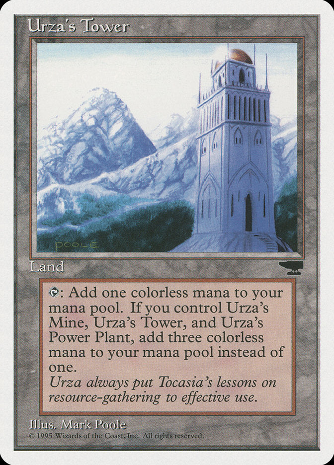 Urza's Tower (Mountains) [Chronicles] | PLUS EV GAMES 