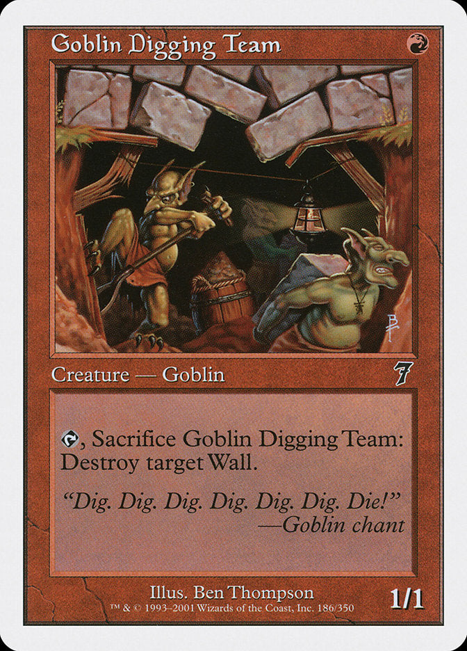 Goblin Digging Team [Seventh Edition] | PLUS EV GAMES 