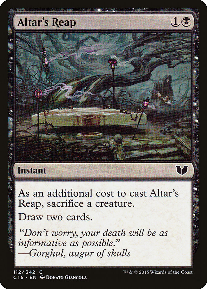 Altar's Reap [Commander 2015] | PLUS EV GAMES 