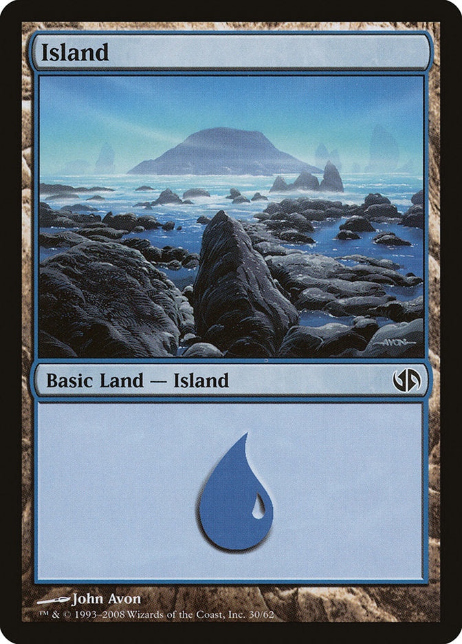 Island (30) [Duel Decks: Jace vs. Chandra] | PLUS EV GAMES 