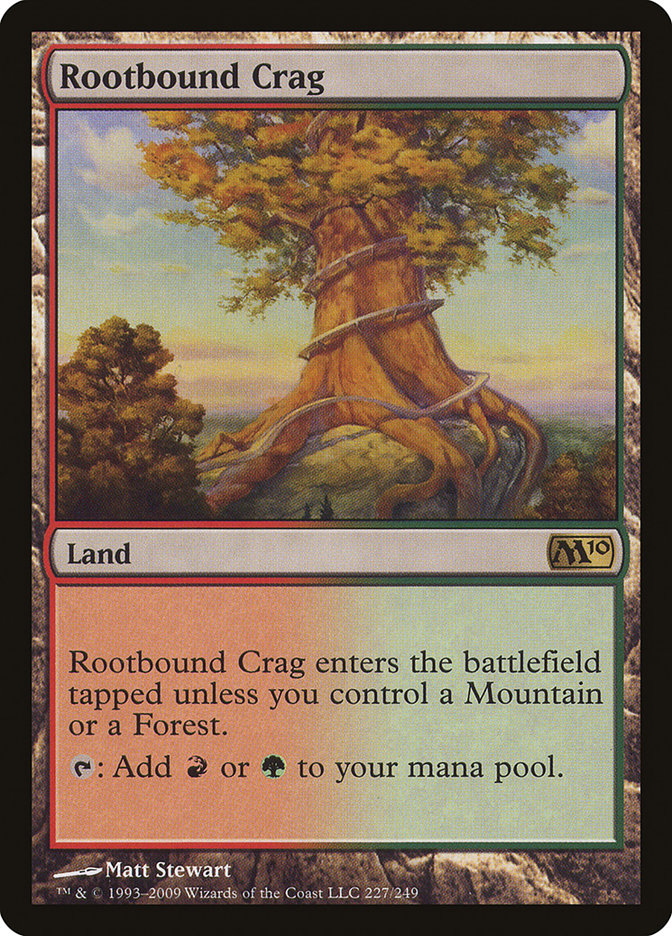 Rootbound Crag [Magic 2010] | PLUS EV GAMES 