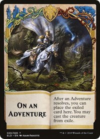 On An Adventure // Spirit Double-sided Token (Challenger 2020) [Unique and Miscellaneous Promos] | PLUS EV GAMES 