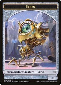 Servo // Dragon Double-sided Token (Challenger 2020) [Unique and Miscellaneous Promos] | PLUS EV GAMES 