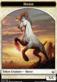 Horse // Zombie Double-sided Token [Hour of Devastation Tokens] | PLUS EV GAMES 