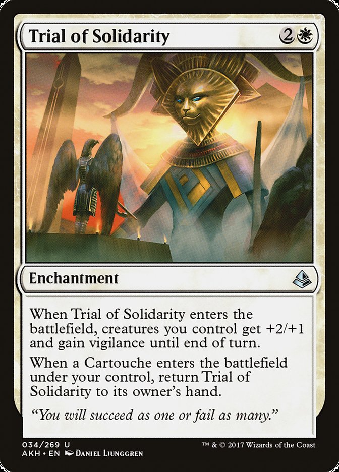 Trial of Solidarity [Amonkhet] | PLUS EV GAMES 