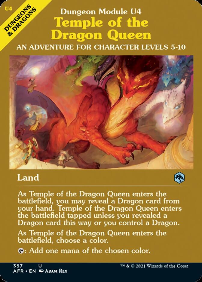 Temple of the Dragon Queen (Dungeon Module) [Dungeons & Dragons: Adventures in the Forgotten Realms] | PLUS EV GAMES 