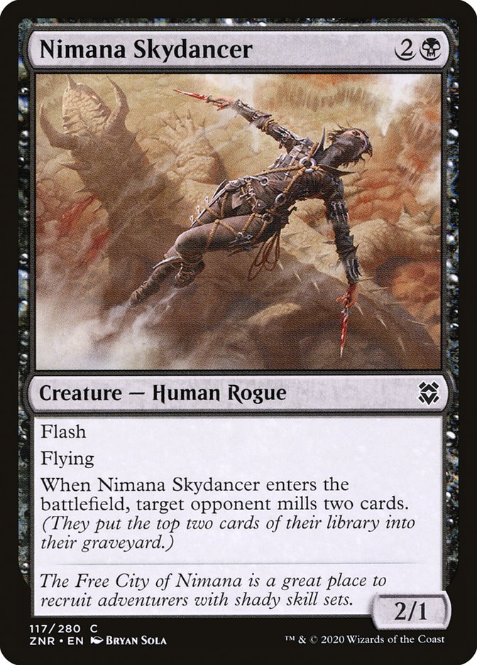 Nimana Skydancer [Zendikar Rising] | PLUS EV GAMES 