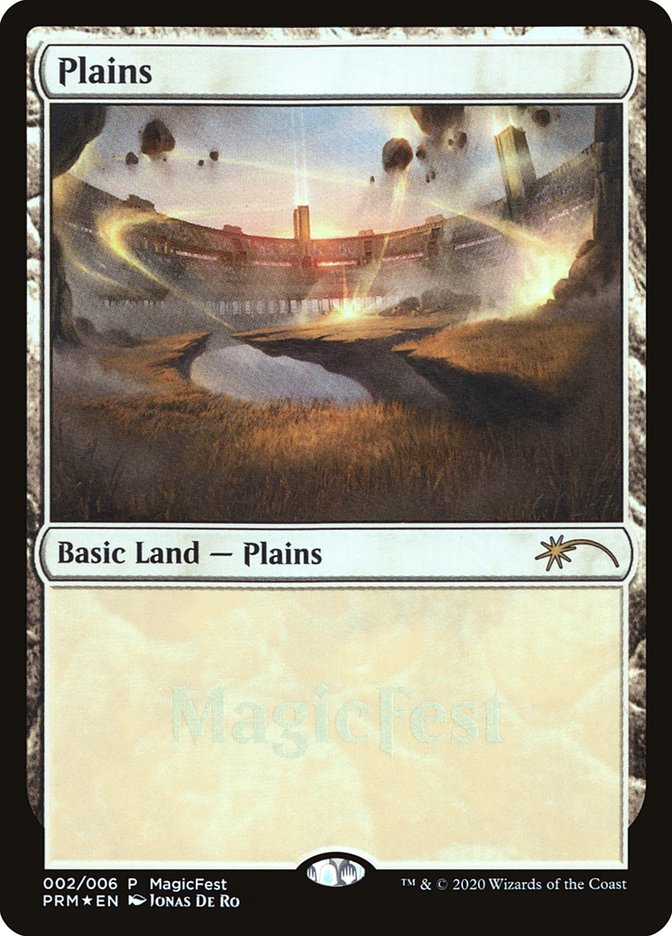 Plains (2) [MagicFest] | PLUS EV GAMES 