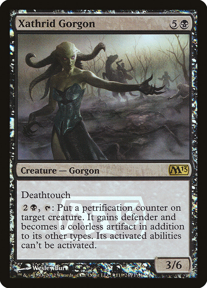 Xathrid Gorgon [Magic 2013 Prerelease Promos] | PLUS EV GAMES 