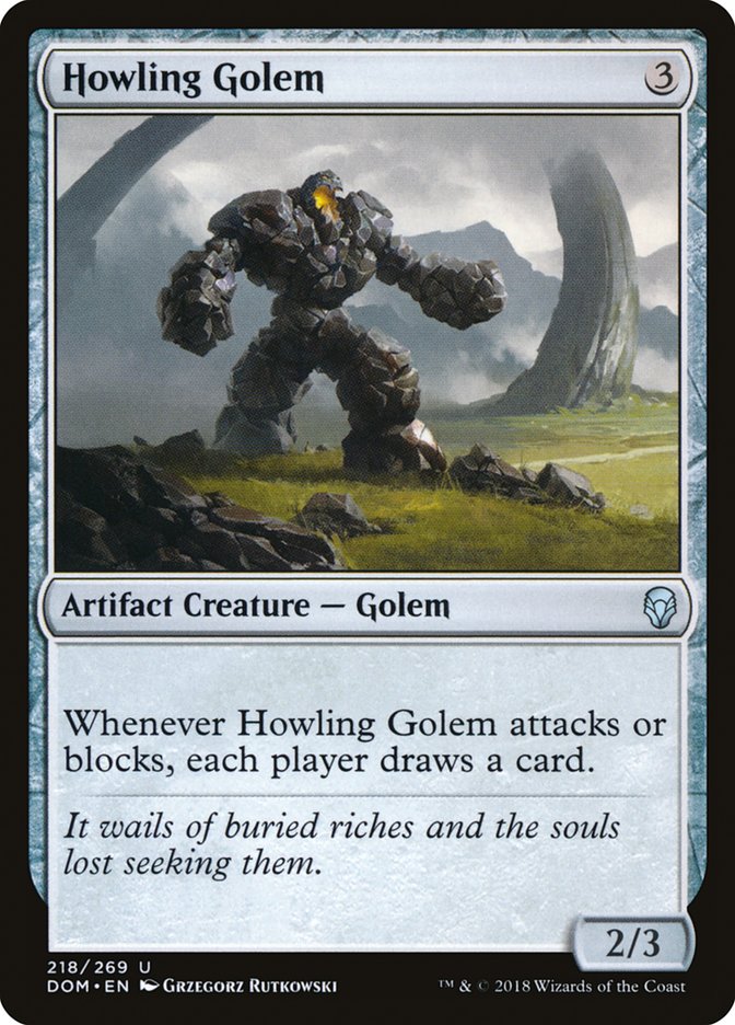 Howling Golem [Dominaria] | PLUS EV GAMES 