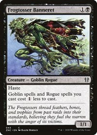 Frogtosser Banneret [Zendikar Rising Commander] | PLUS EV GAMES 