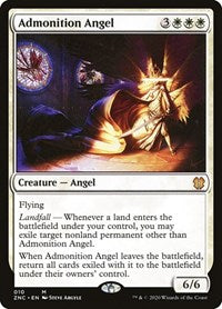Admonition Angel [Zendikar Rising Commander] | PLUS EV GAMES 