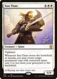 Sun Titan [Zendikar Rising Commander] | PLUS EV GAMES 