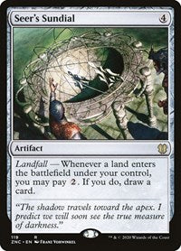 Seer's Sundial [Zendikar Rising Commander] | PLUS EV GAMES 